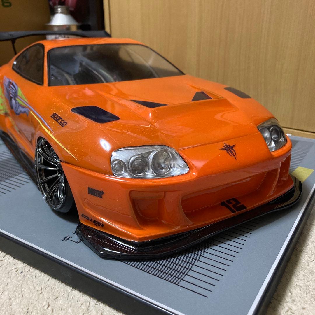 スープラ ラジコンボディー　ワイルドスピード