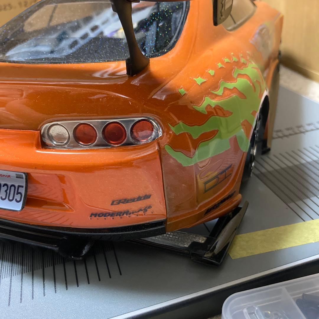 スープラ ラジコンボディー　ワイルドスピード