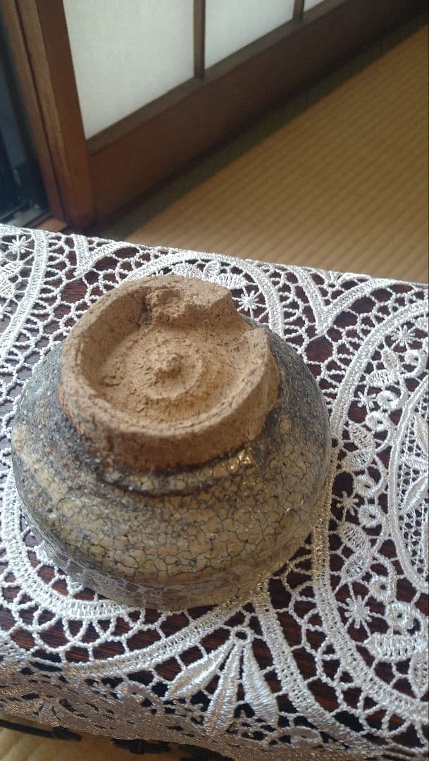 鬼萩焼の湯呑み 黒田岳 氏 作品