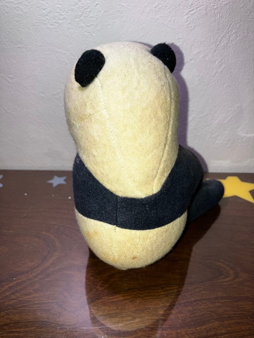 東京動物園協会　おがくずぬいぐるみ　パンダ　昭和レトロ　当時物　上野動物園