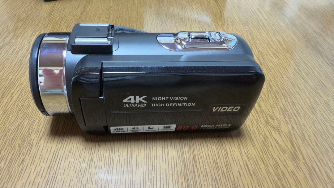 ビデオカメラ 4K録画 8000万画素 YouTubeカメラ