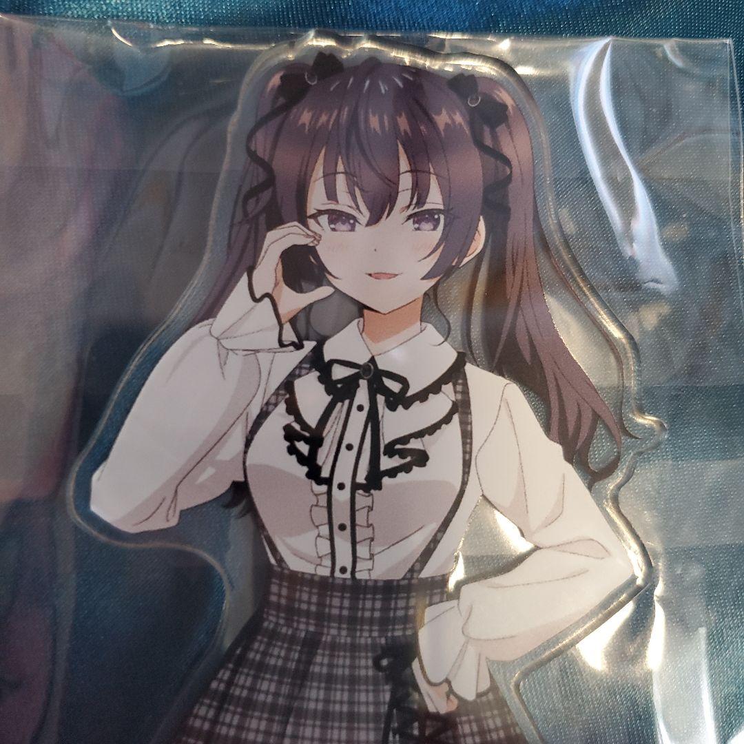 C賞アクリルスタンド、ポスター、アクリルカード、バッチ2つ 有希セット