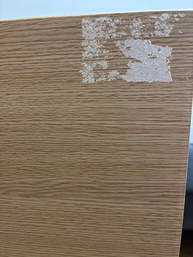 廃盤品　無印良品　オーク材キャビネット