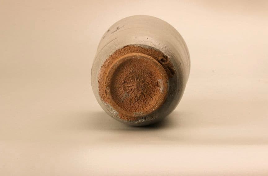 西岡小十 唐津焼 湯呑 絵唐津湯呑茶碗 共箱 共布 栞 本物保証