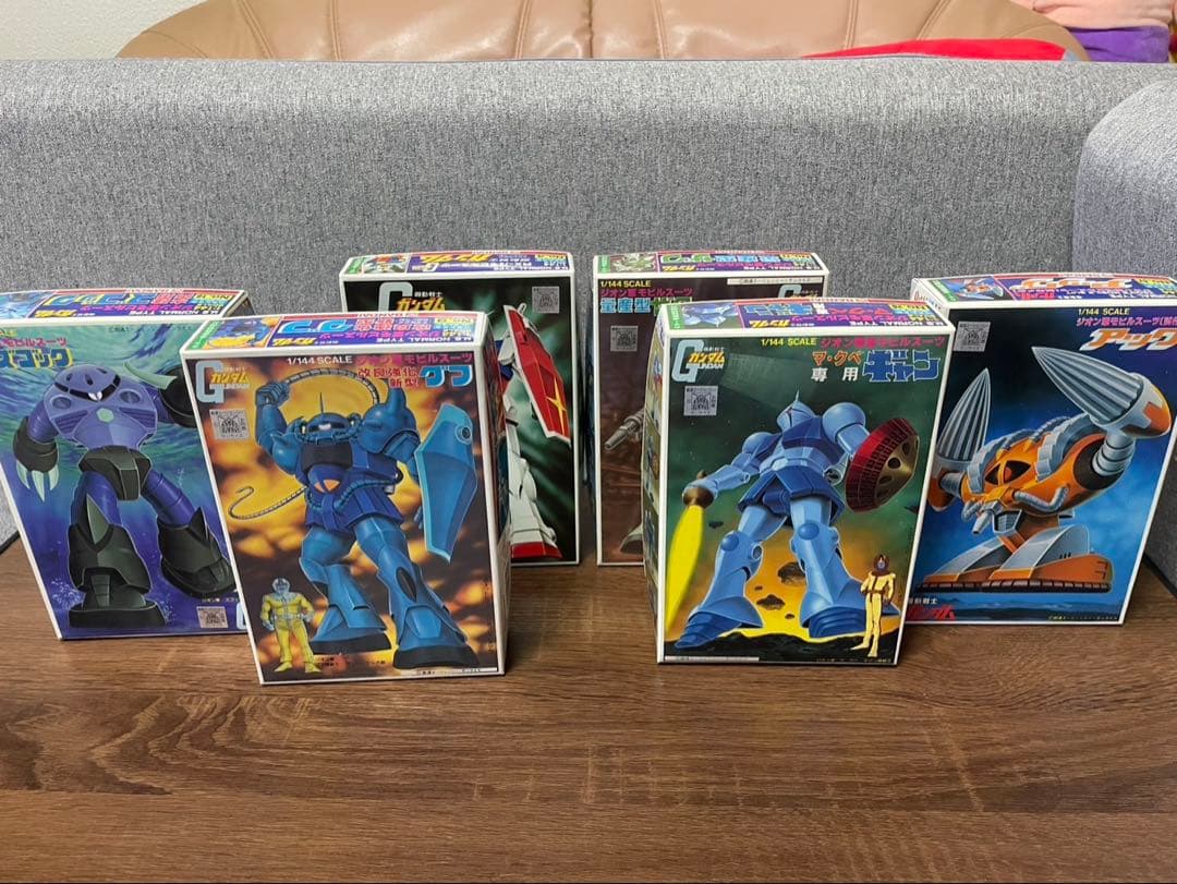 バンダイ 1/144スケール　未組立 ベストメカコレクション 6機セット