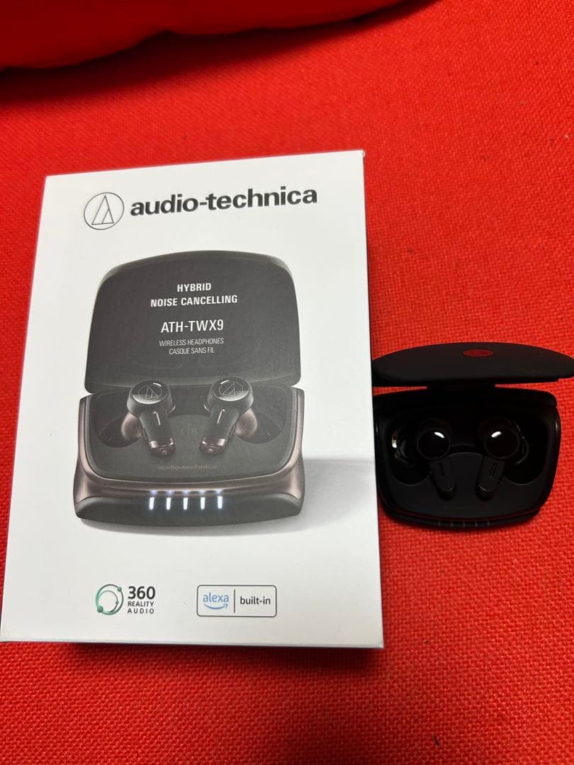ヒカリオーディオテクニカ ATH-TWX9 ワイヤレスイヤホン　保証書付き