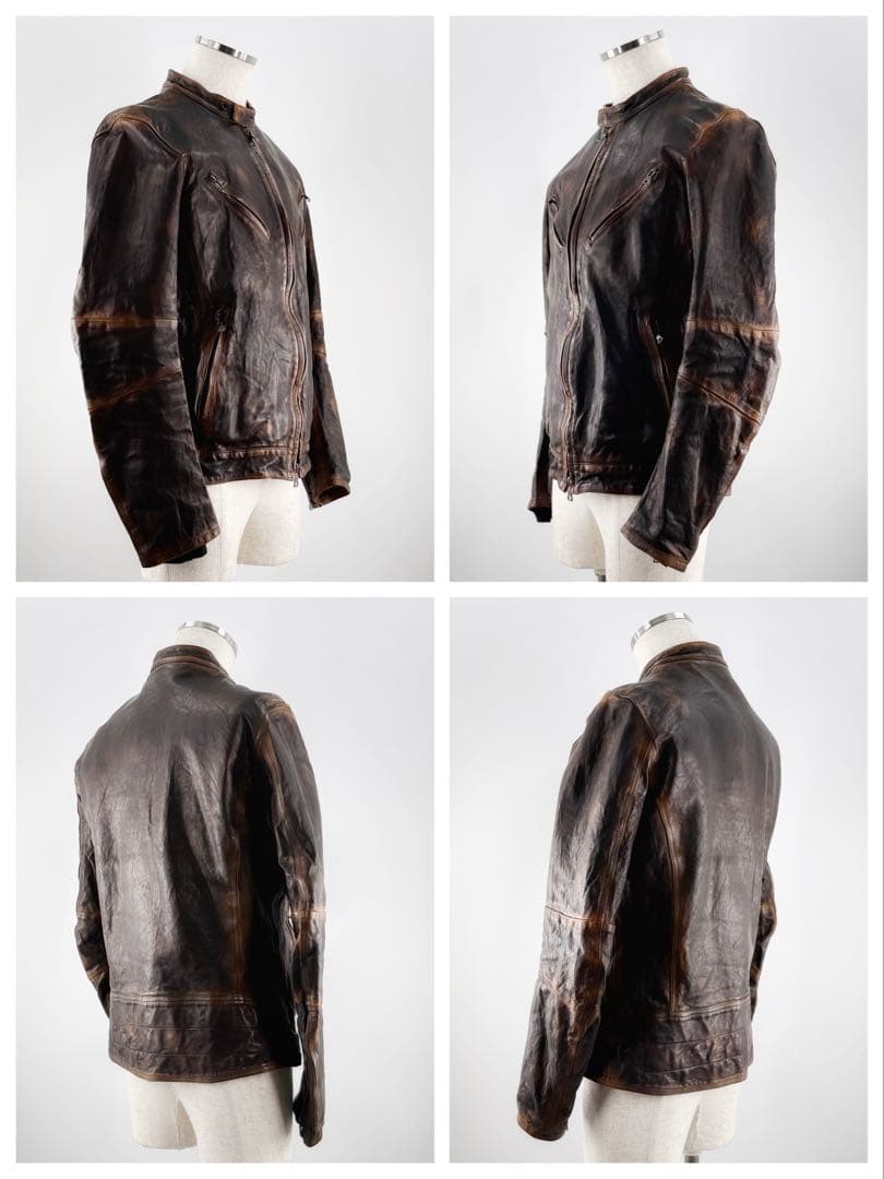 【未使用】ISAMU KATAYAMA BACKLASH ライダースジャケット