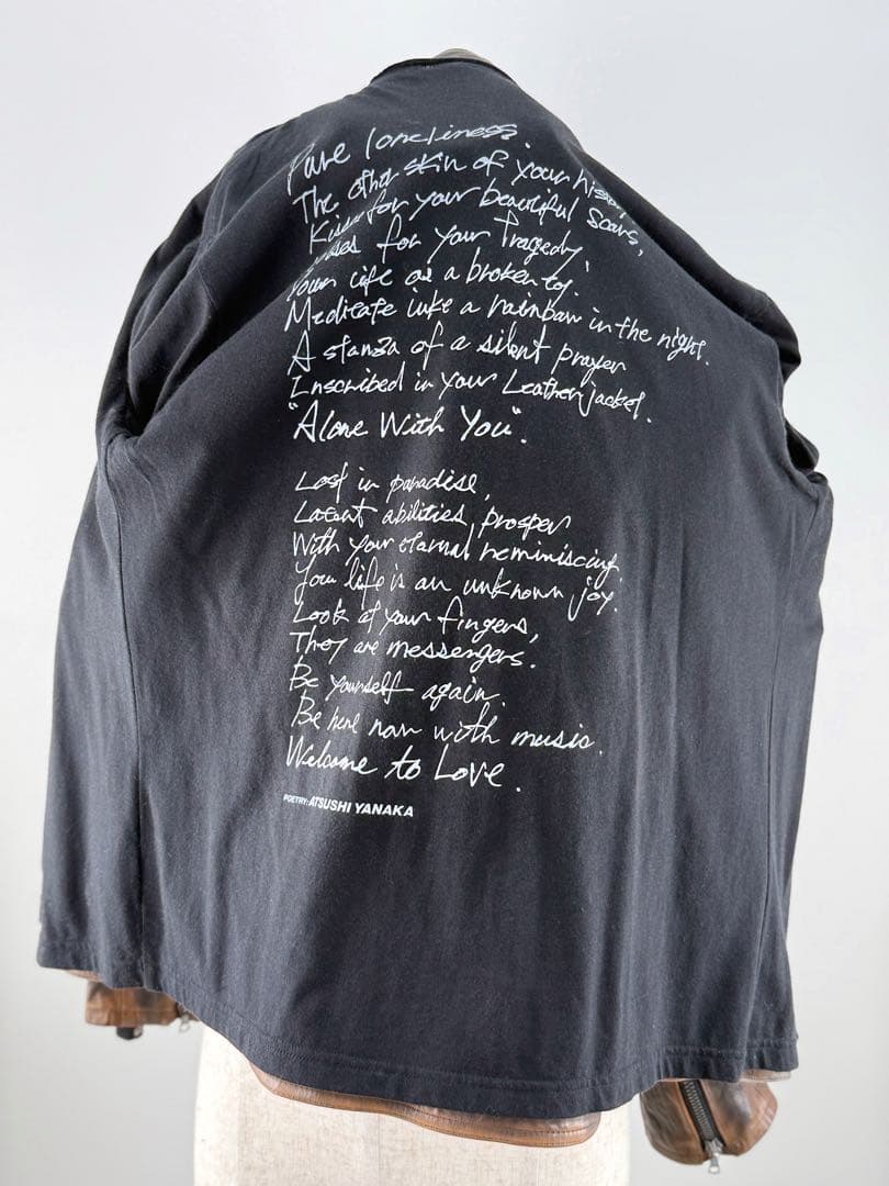 【未使用】ISAMU KATAYAMA BACKLASH ライダースジャケット