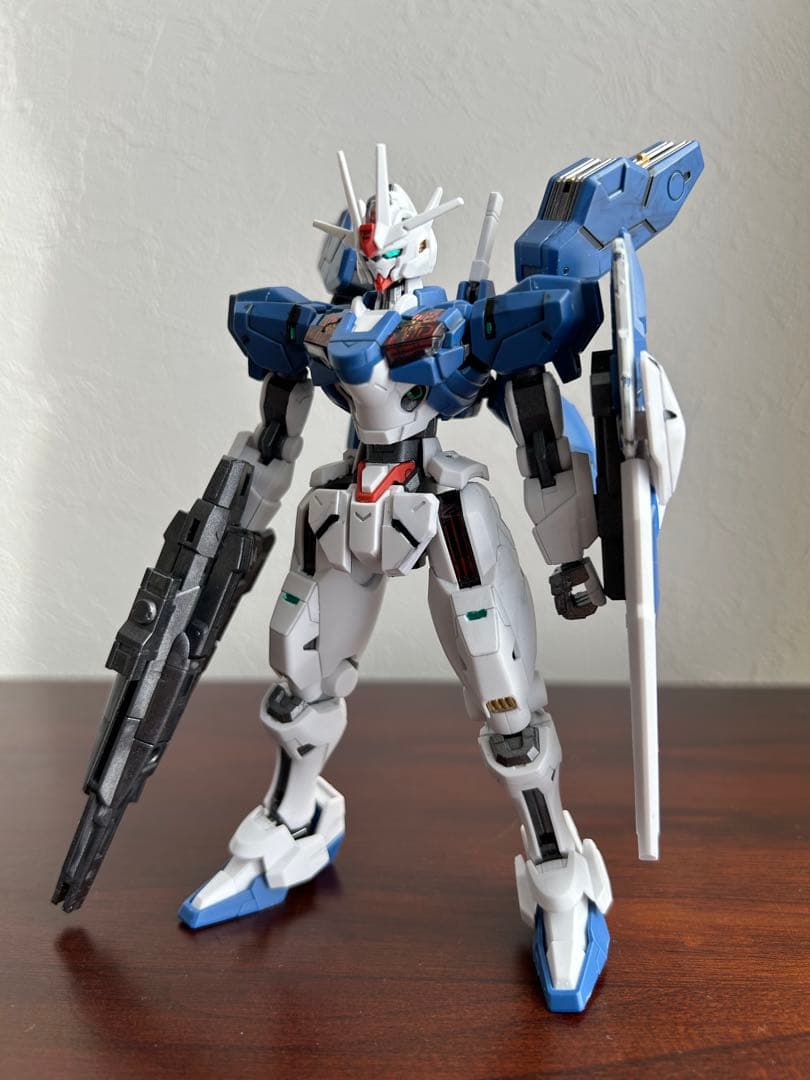 塗装済完成品 HG ガンダムキャリバーン & エアリアル改修型　姉妹ゲンカセット