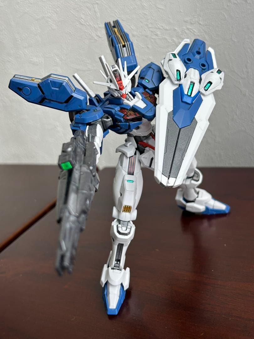 塗装済完成品 HG ガンダムキャリバーン & エアリアル改修型　姉妹ゲンカセット