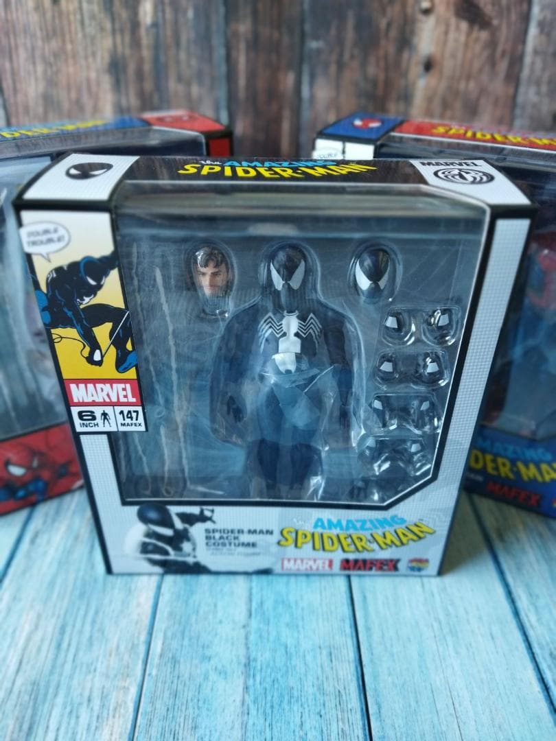 マフェックス スパイダーマン セット：075、108、147 新品未開封
