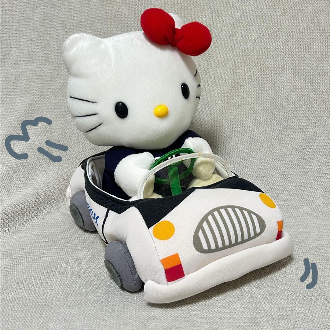 激レア★キティ×ALSOK 車　 ぬいぐるみ