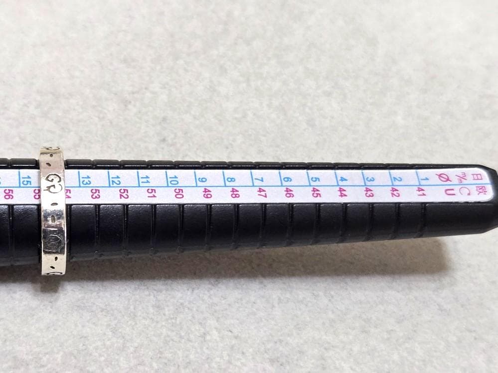 Gucci グッチ ゴーストリング　SV925　リング　14号　42828