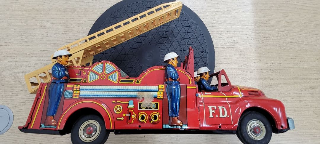 米澤 ヨネザワ 消防車 FIRE CAR / ブリキ レトロ
