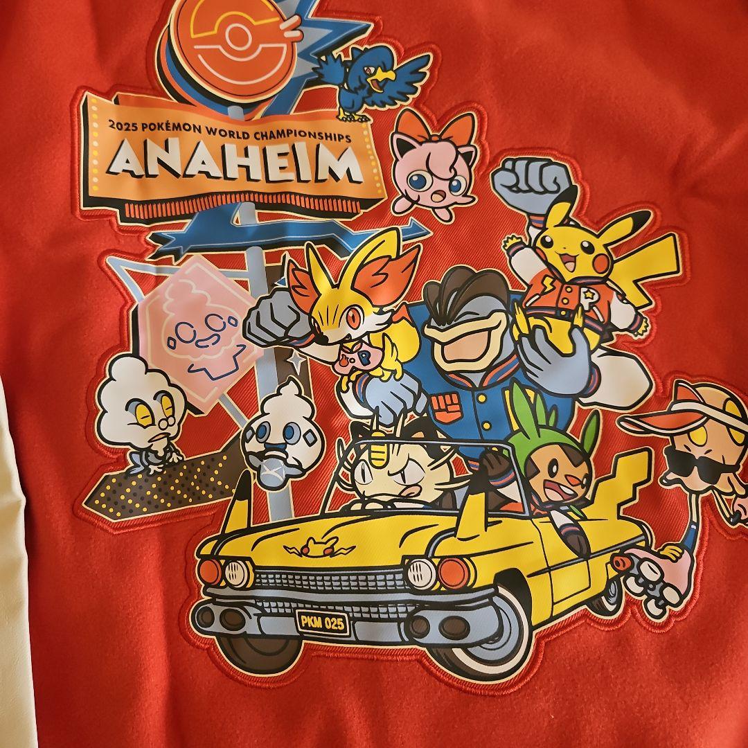 S WCS 2025 ポケモン アナハイム スタジャン ジャケット