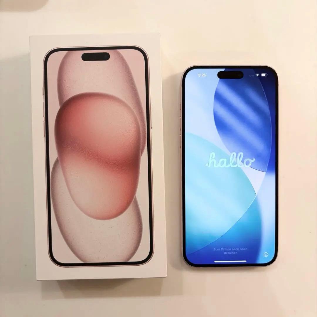 iPhone15plus 128GB ピンク　Apple SIMフリー