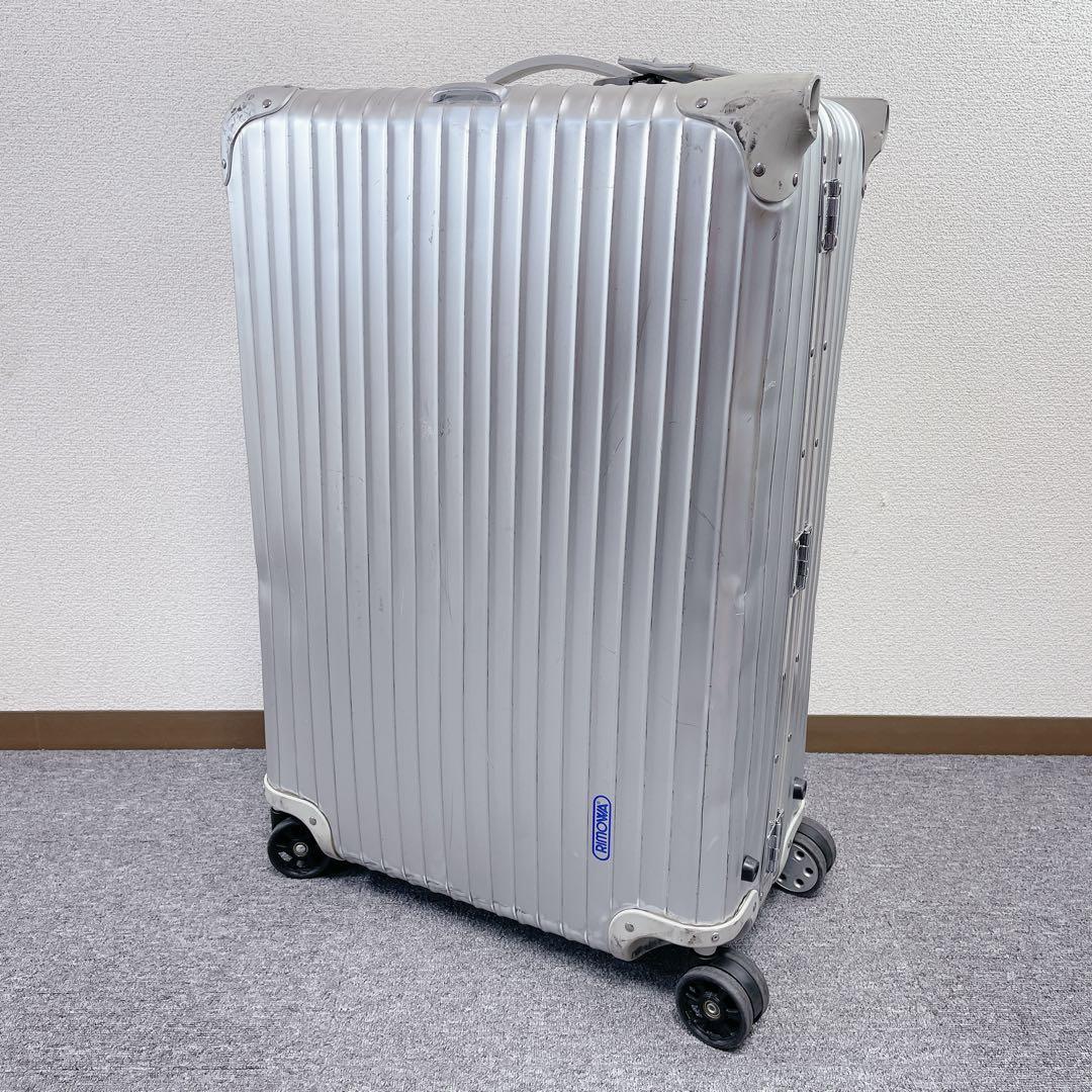 RIMOWA TOPAS リモワ 4輪 スーツケース 82L 青ロゴ 廃盤