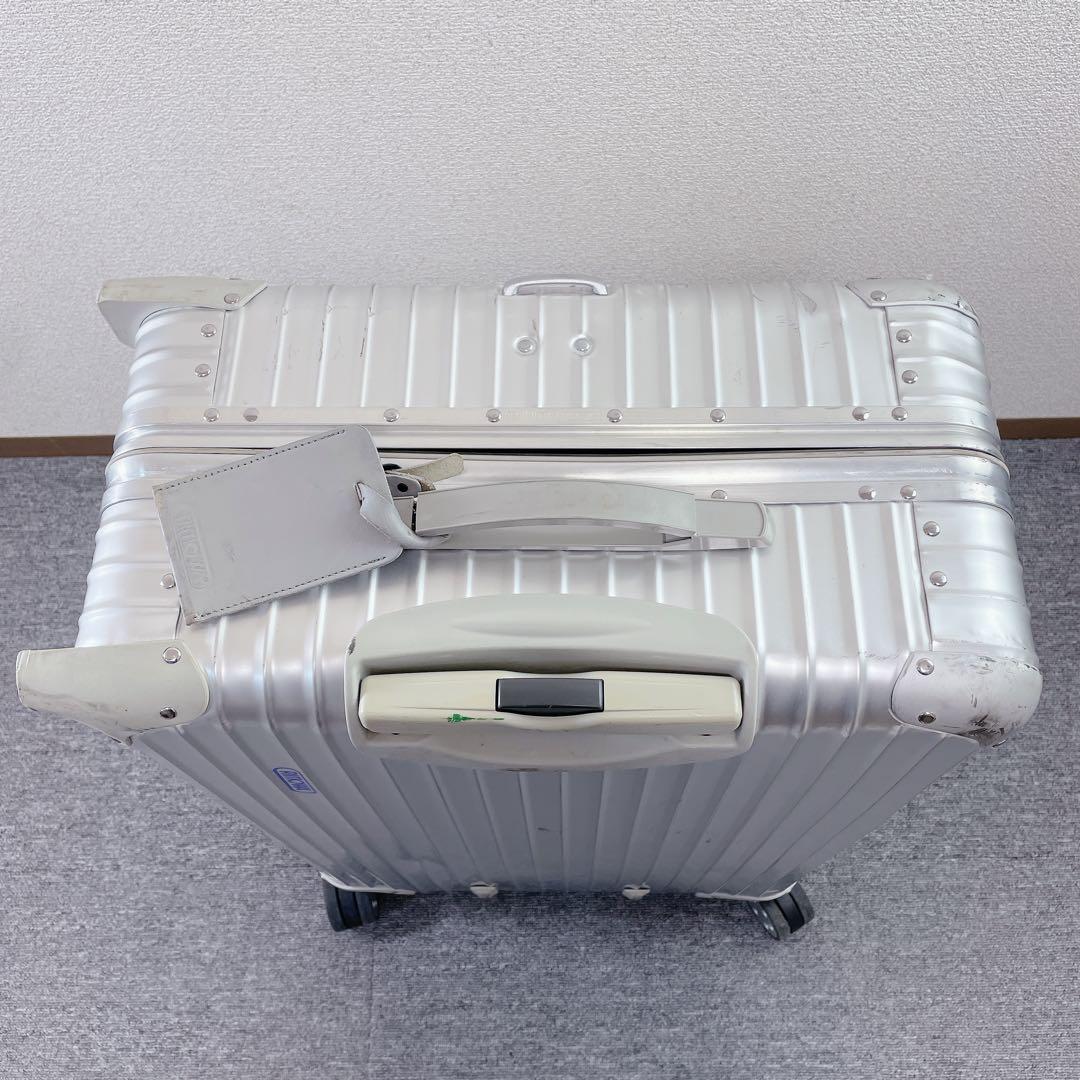 RIMOWA TOPAS リモワ 4輪 スーツケース 82L 青ロゴ 廃盤