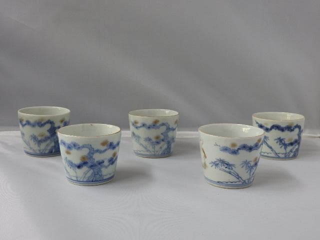 伊万里　蕎麦猪口　M981