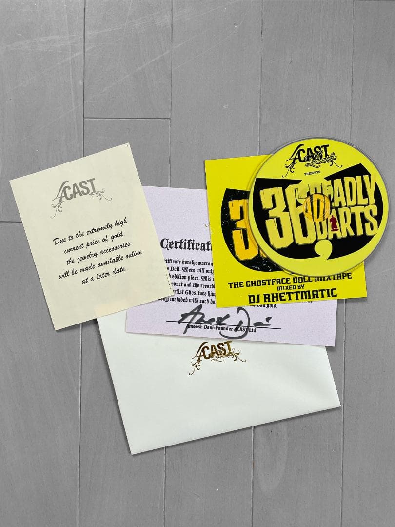 250体限定 Ghostface KIllah Doll ゴーストフェイスキラー