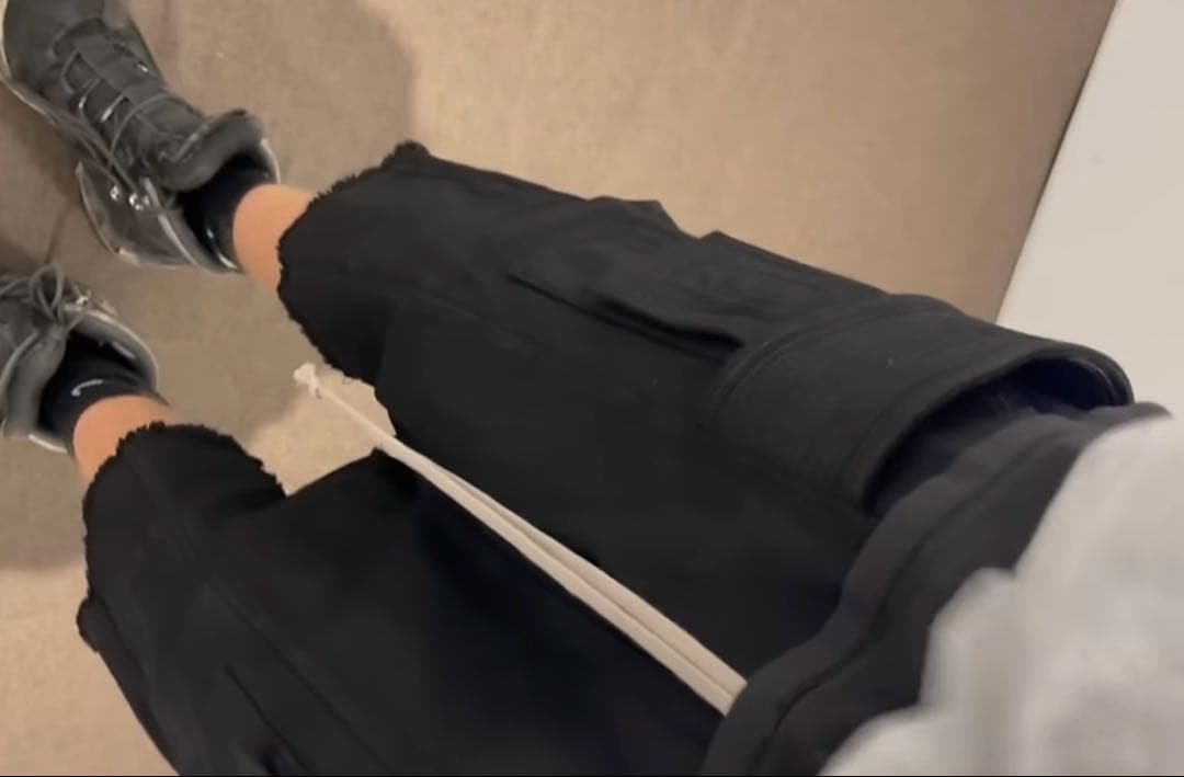 パンツ rick owens drkshdw creatch cargo pods