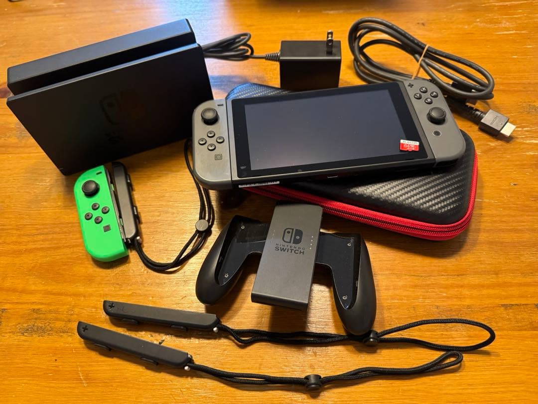 Nintendo Switch 本体 グレー/グリーン Joy-Con付き