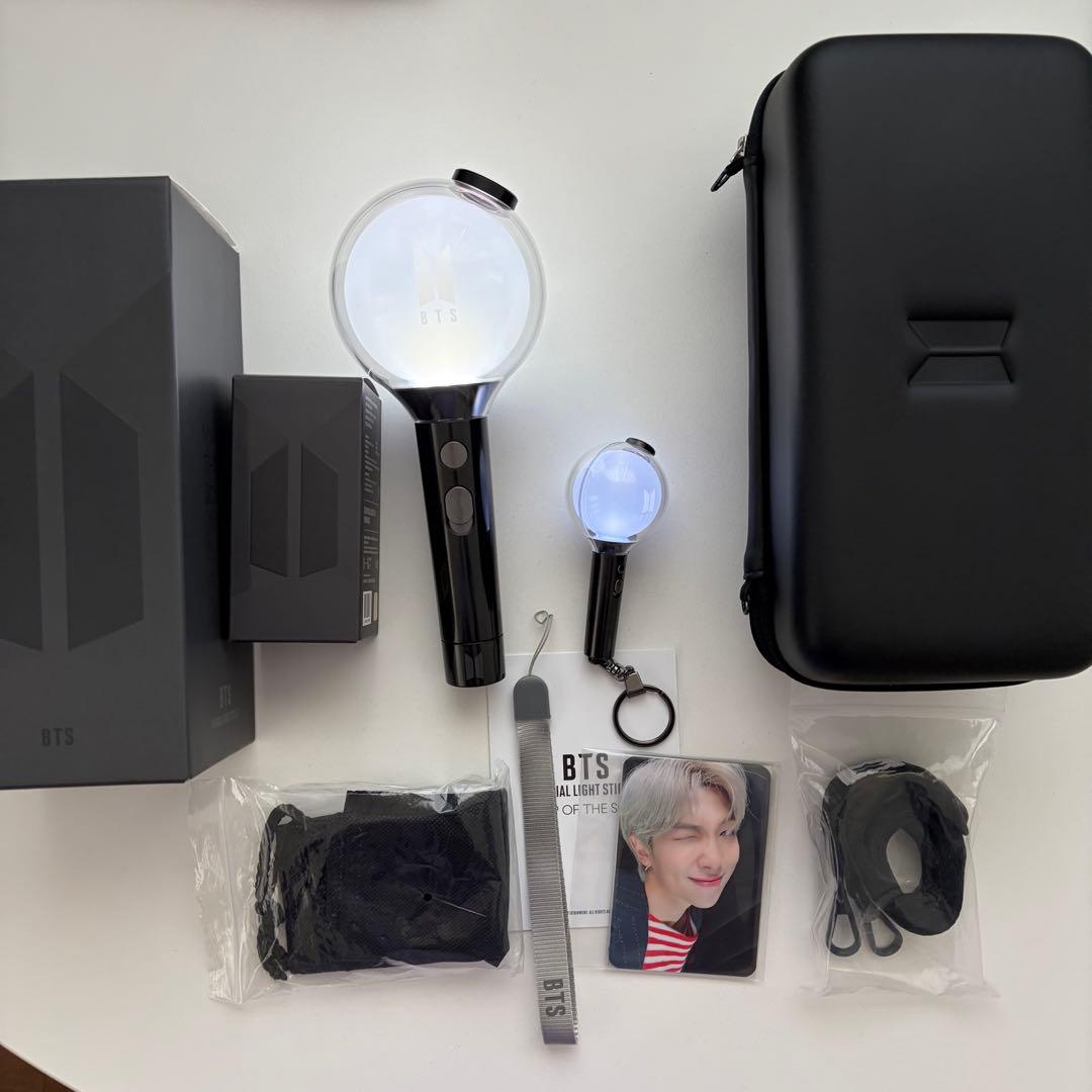 BTS Official Light Stick SEケースKEYRINGセット