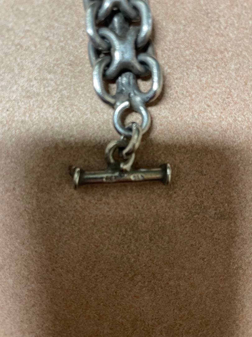 シルバーリンクチェーンブレスレット