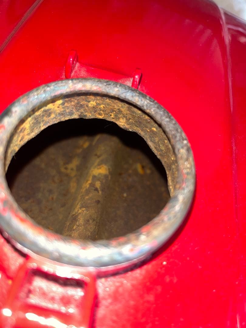 HONDA CB400F SUPER SPORT 純正タンク 再塗装NSXレッド