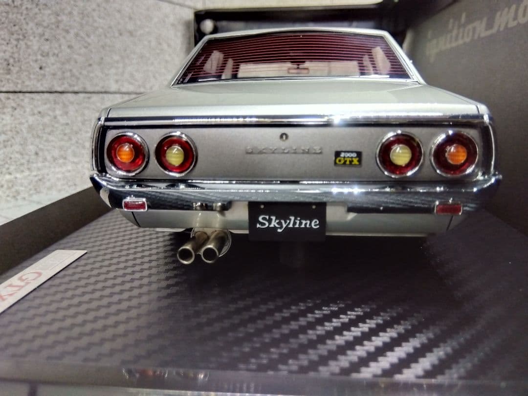 1/18 イグニッション モデル 日産 スカイライン2000 GT-X シルバー