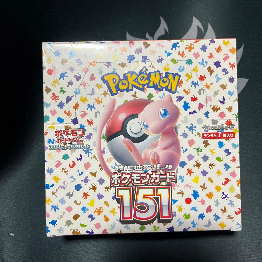 タ*ト様 ポケモンカード151BOXシュリンク付き未開封