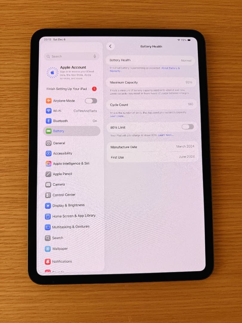 11インチiPad Pro (M4) Wi-Fiモデル, 256GB
