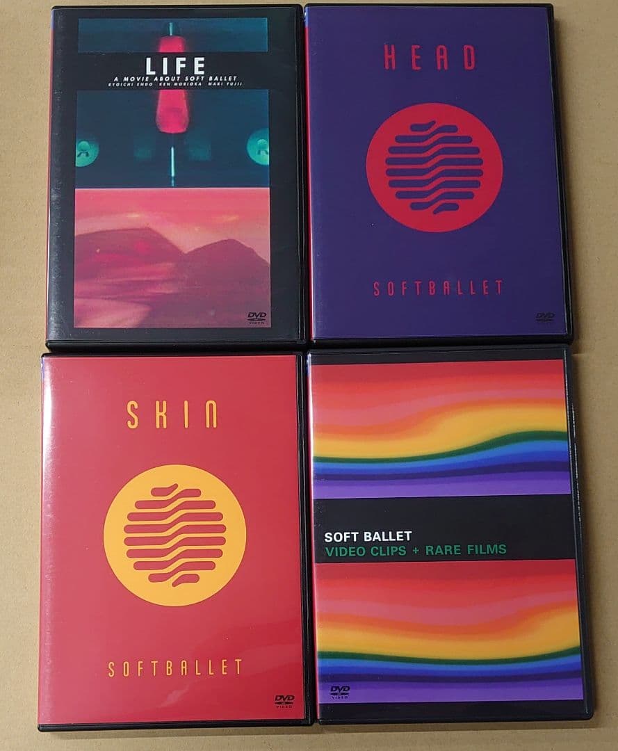 ぶ*た様 SOFT BALLET DVD '92～'95 限定 4枚組 BOX
