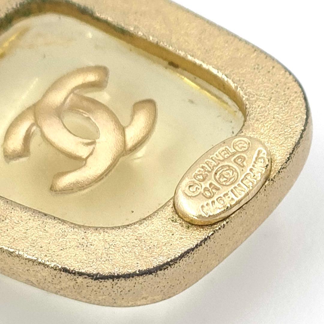 CHANEL シャネル ココ クリア ピアス 片耳 01P