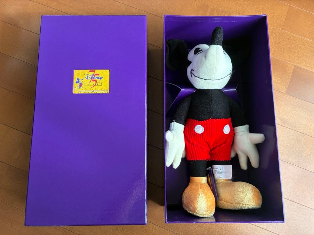 ミッキーマウス　75周年記念　ぬいぐるみ