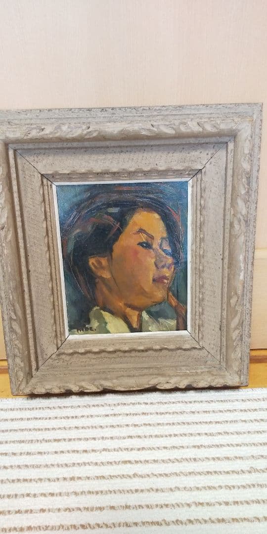 絵画「秋の女」脇坂秀樹 作