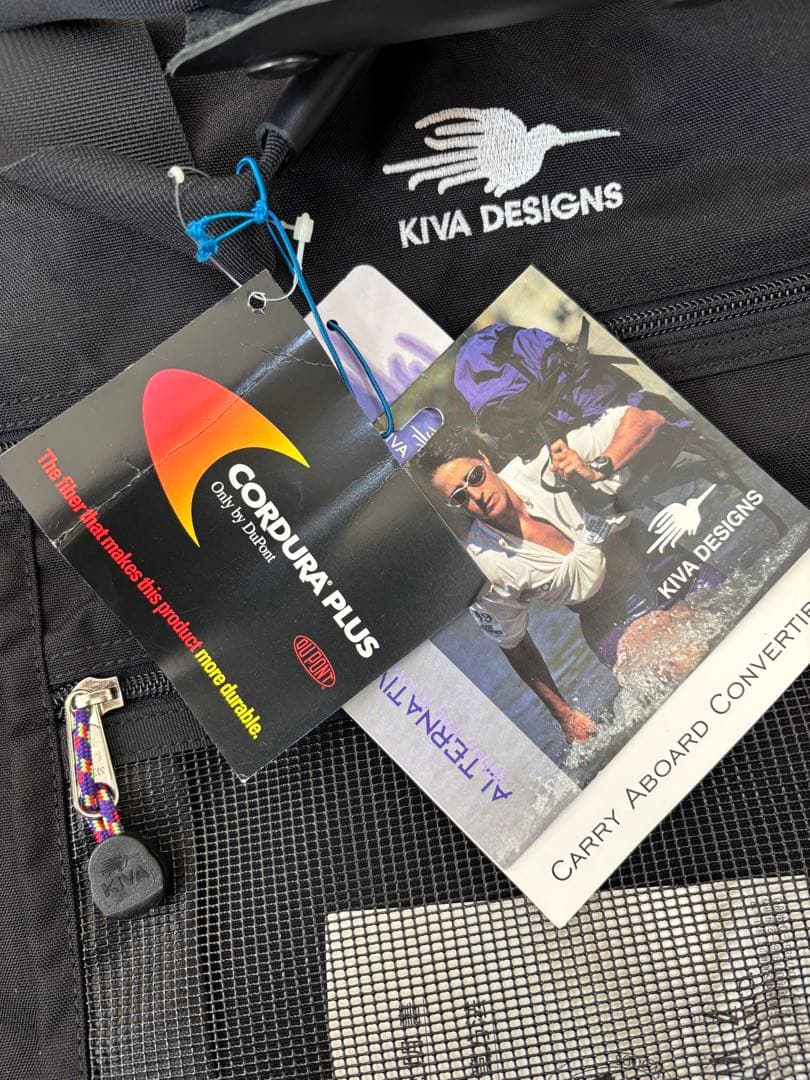 KIVA DESIGNS キバデザイン　3Wayトラベルバッグ　46ℓ 現状品
