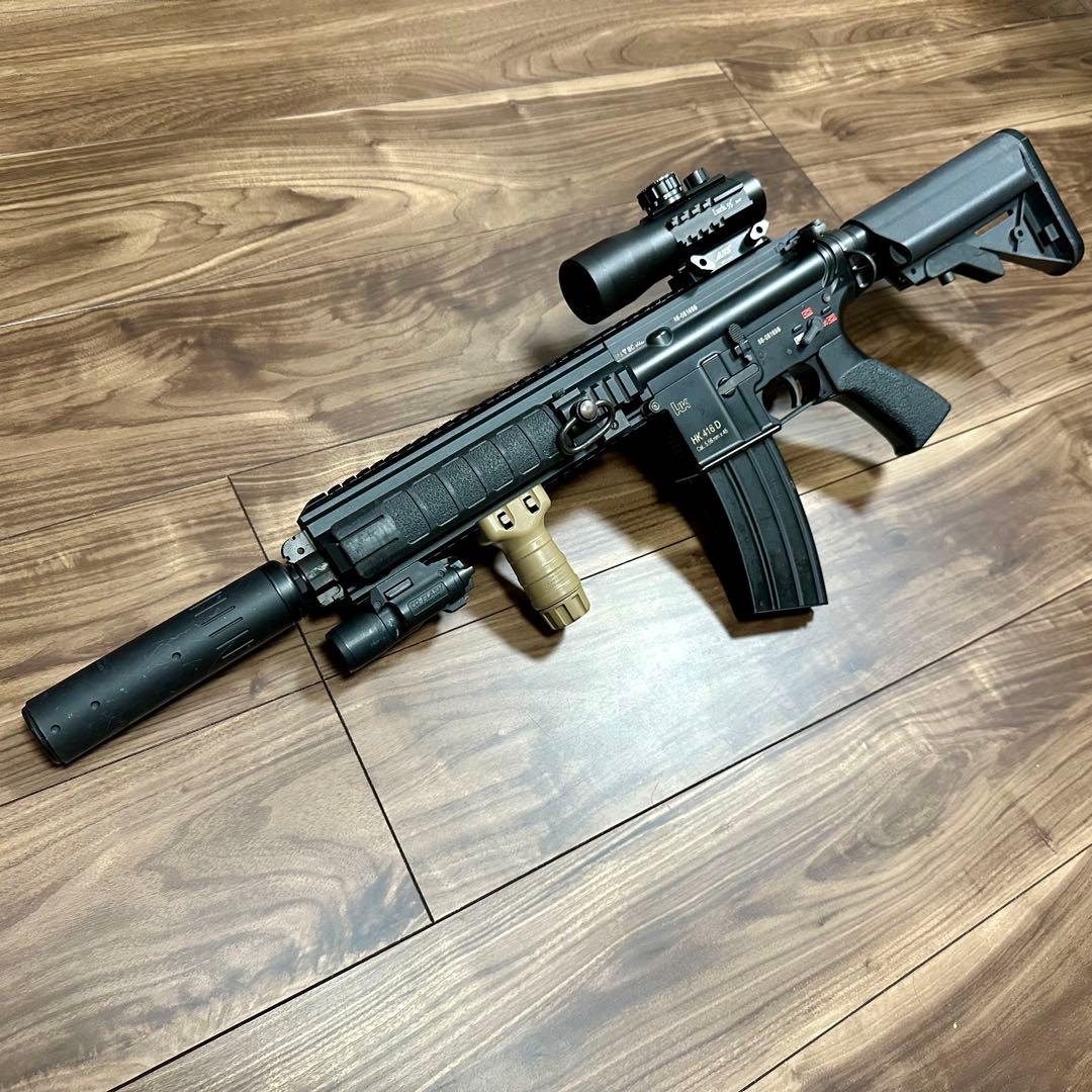 東京マルイ HK416D デブグル クエーサーカスタム 初速90動作確認済