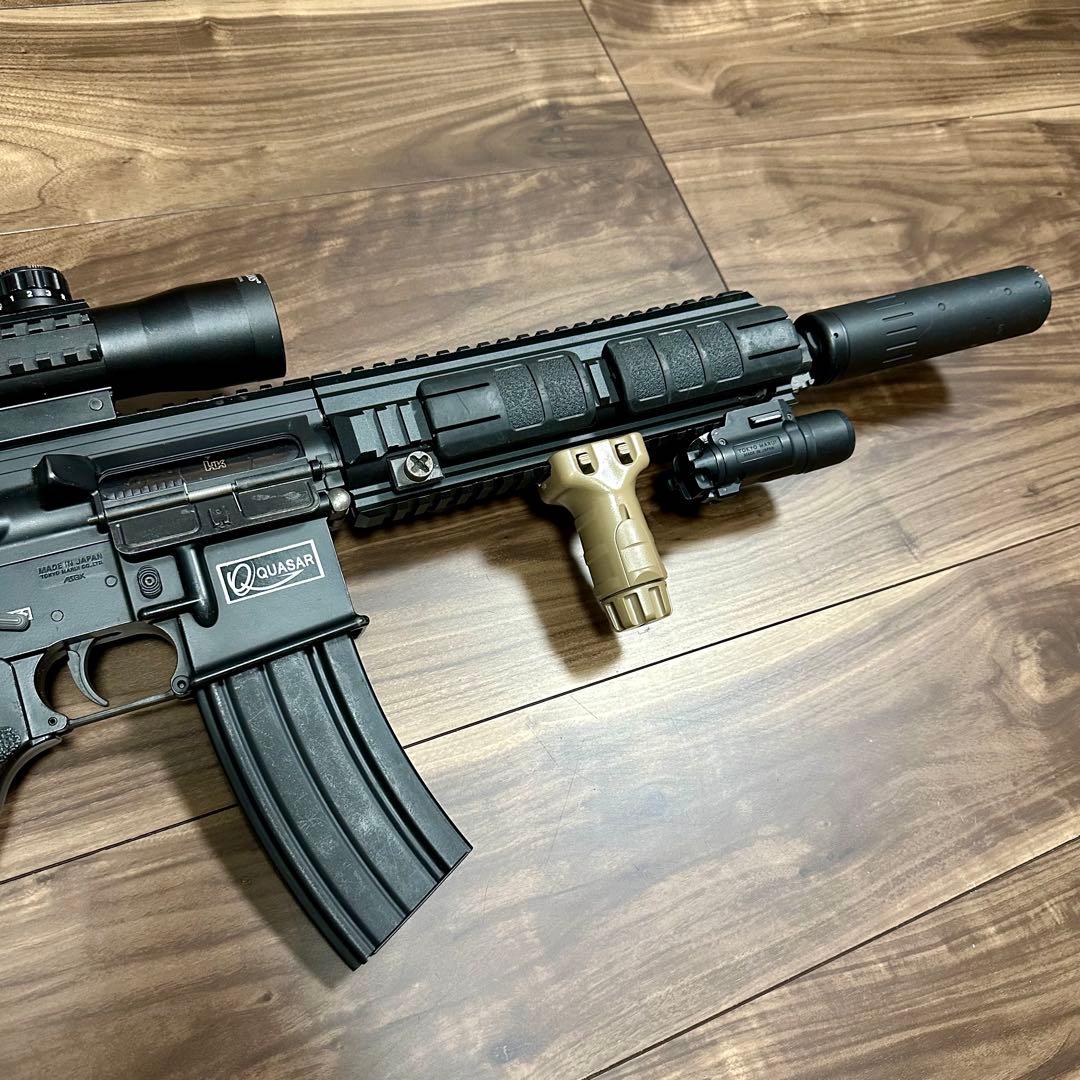 東京マルイ HK416D デブグル クエーサーカスタム 初速90動作確認済