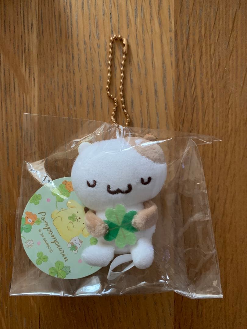 ポムポムプリン　むにゅぐるみクローバーシリーズ　プリン　マフィン