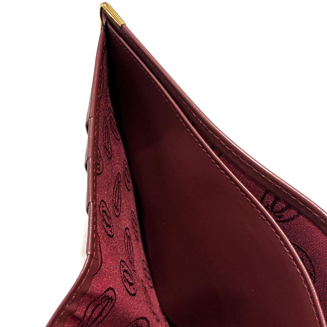 カルティエ マストライン 二つ折り財布