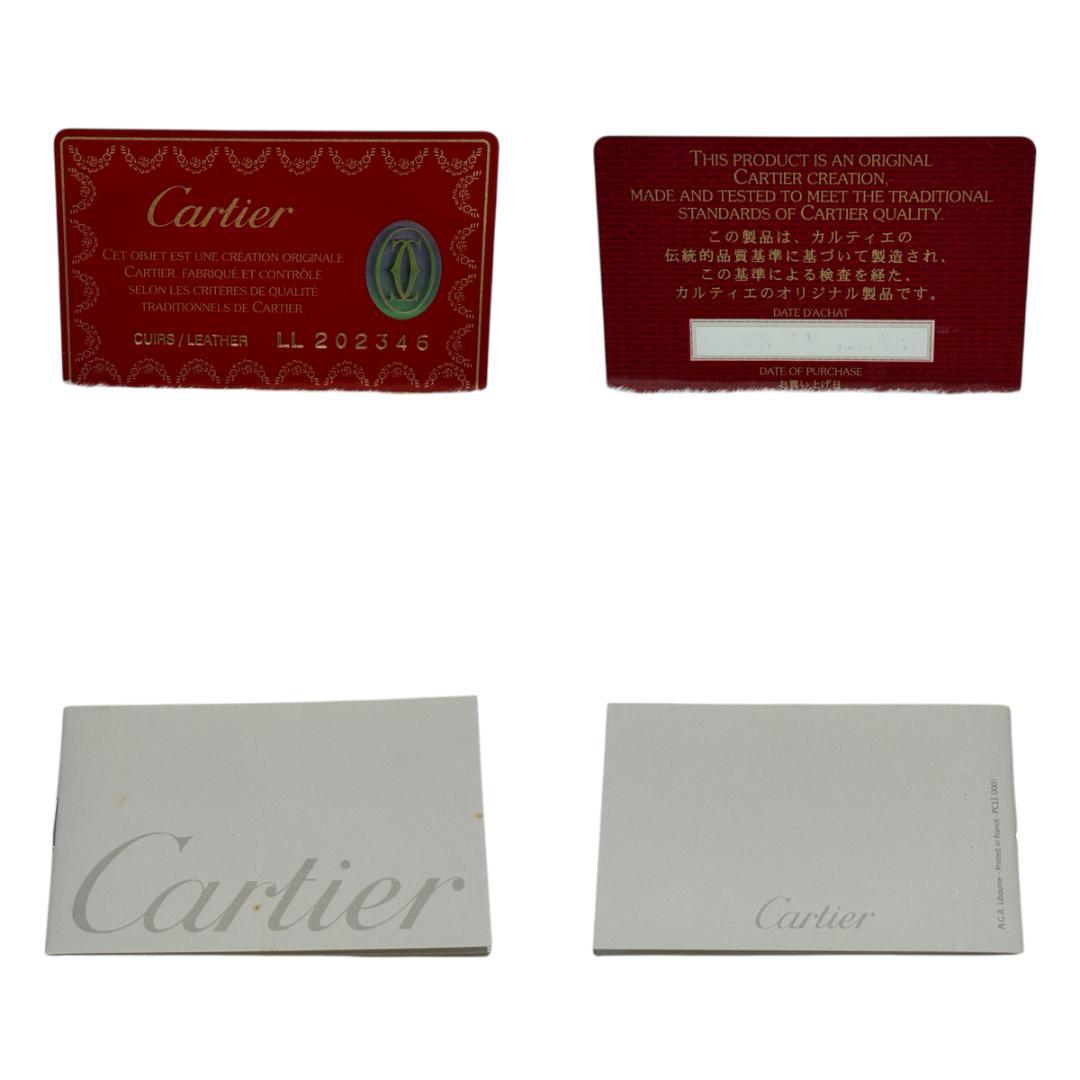 カルティエ マストライン 二つ折り財布
