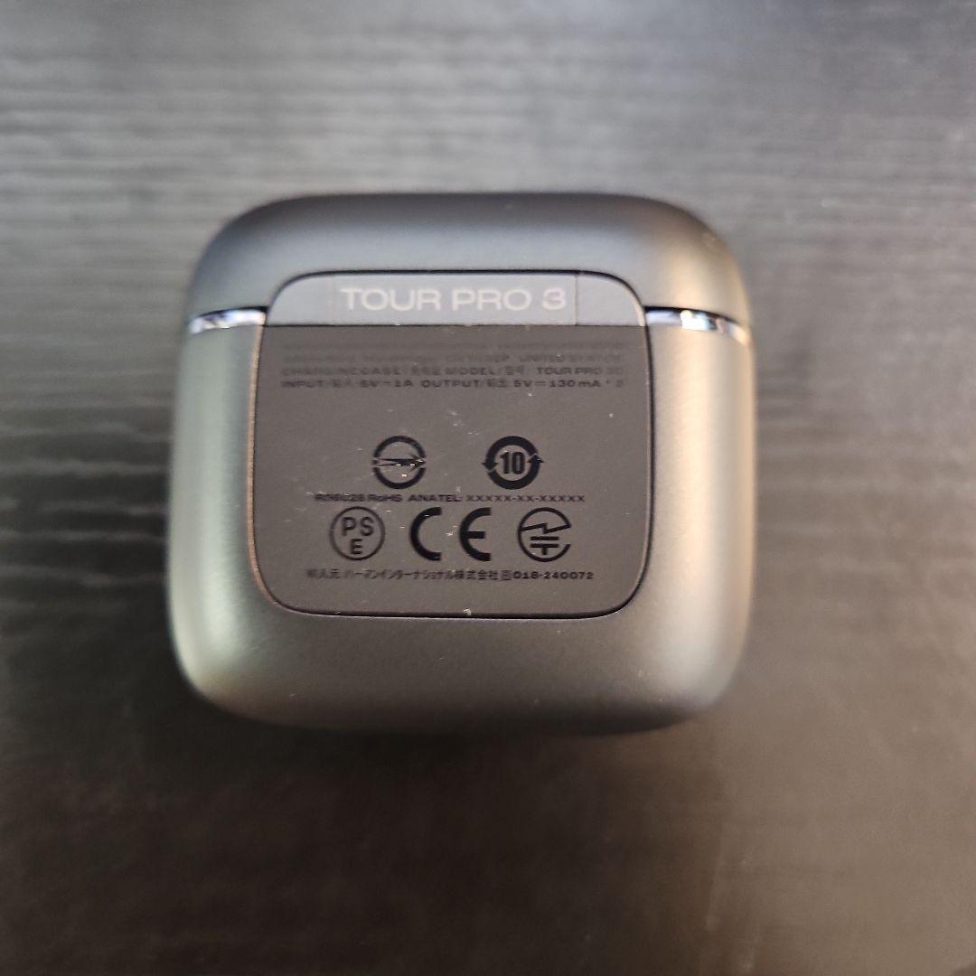 新品未使用/充電ケースのみ/JBL TOUR PRO 3/ブラック/黒/⑧