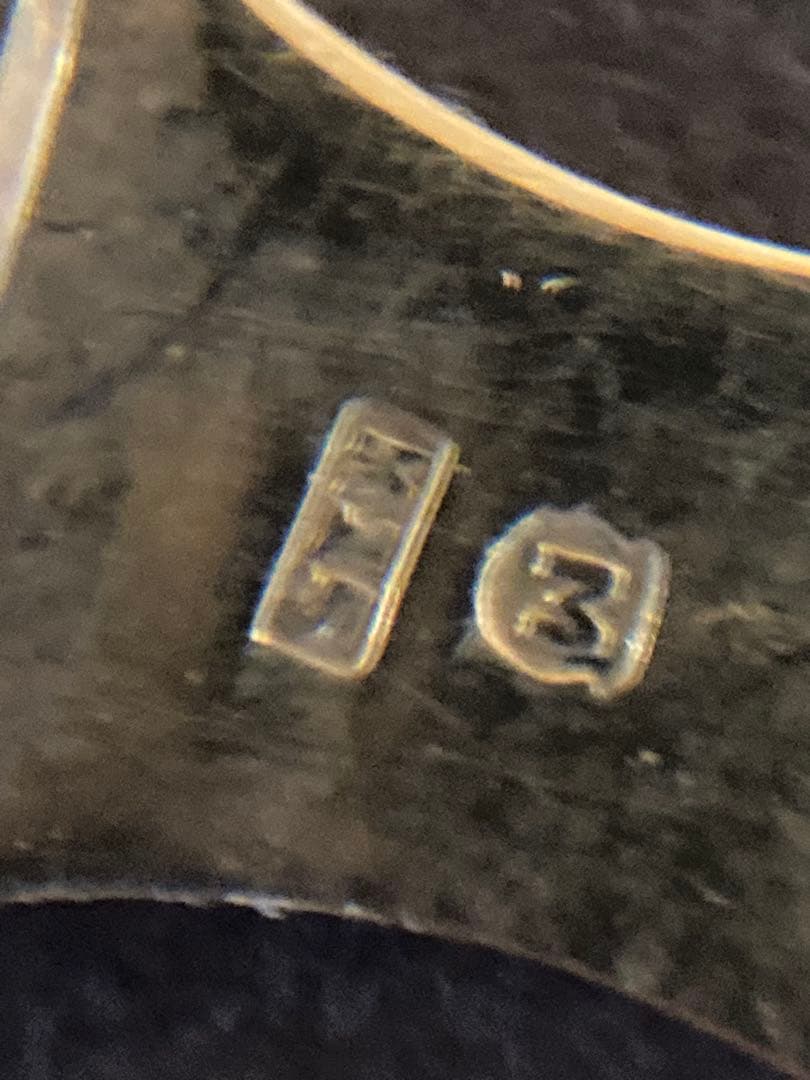 御木本(ミキモト) K15帯留 サンゴ•パール