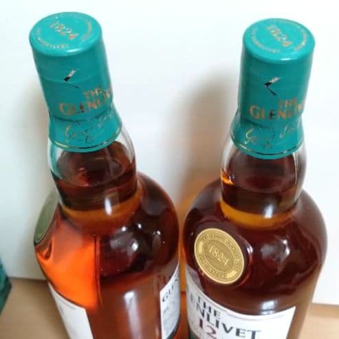 【未開栓】ザ・グレンリベット 12年 200周年記念 限定ボトル カートン付2本