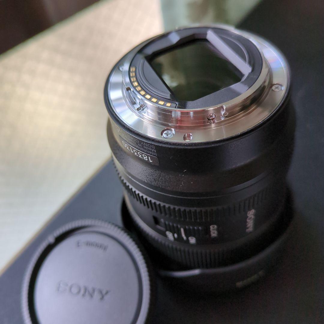 SONY FE 20mm F1.8 Gレンズ　sel20f18g