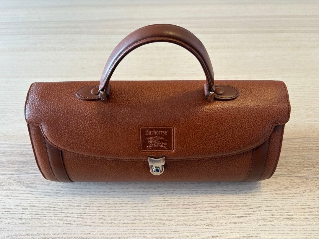 BURBERRY バーバリー ハンドバッグ ミニボストン ノバチェック レザー