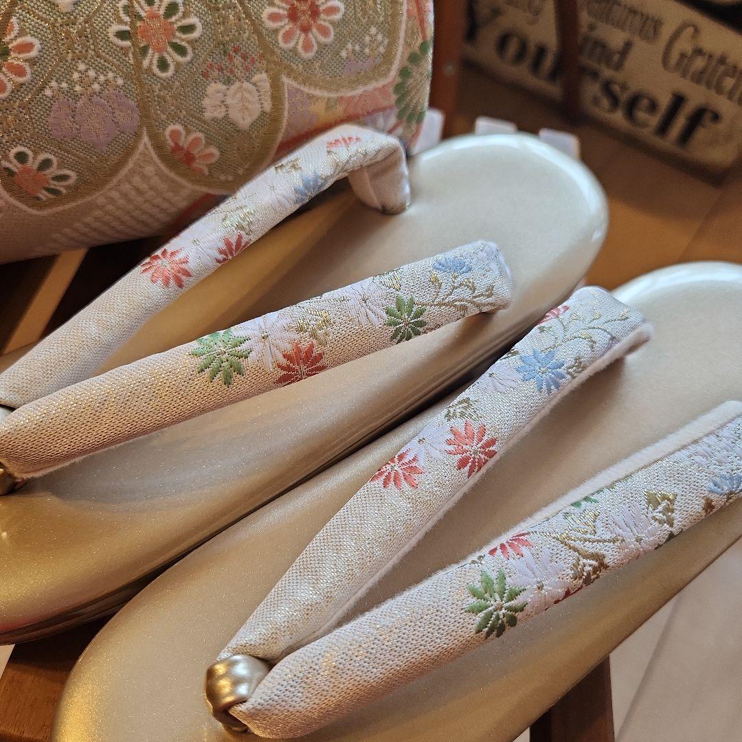 新品未使用☆和装☆バッグ＆草履セット☆前撮り結婚式☆