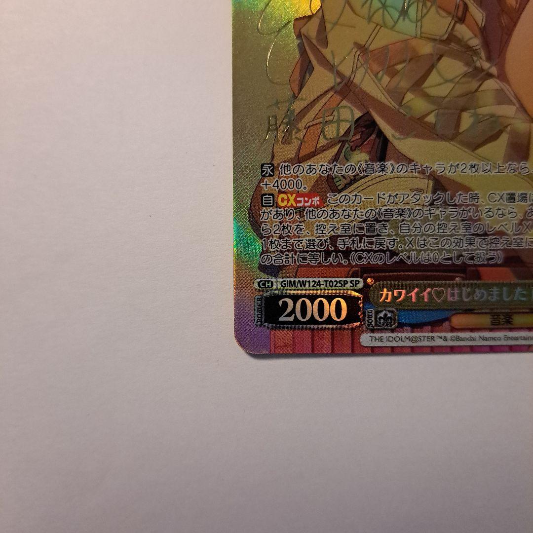 ヴァイスシュヴァルツ カワイイ♡はじめました 藤田ことね SP