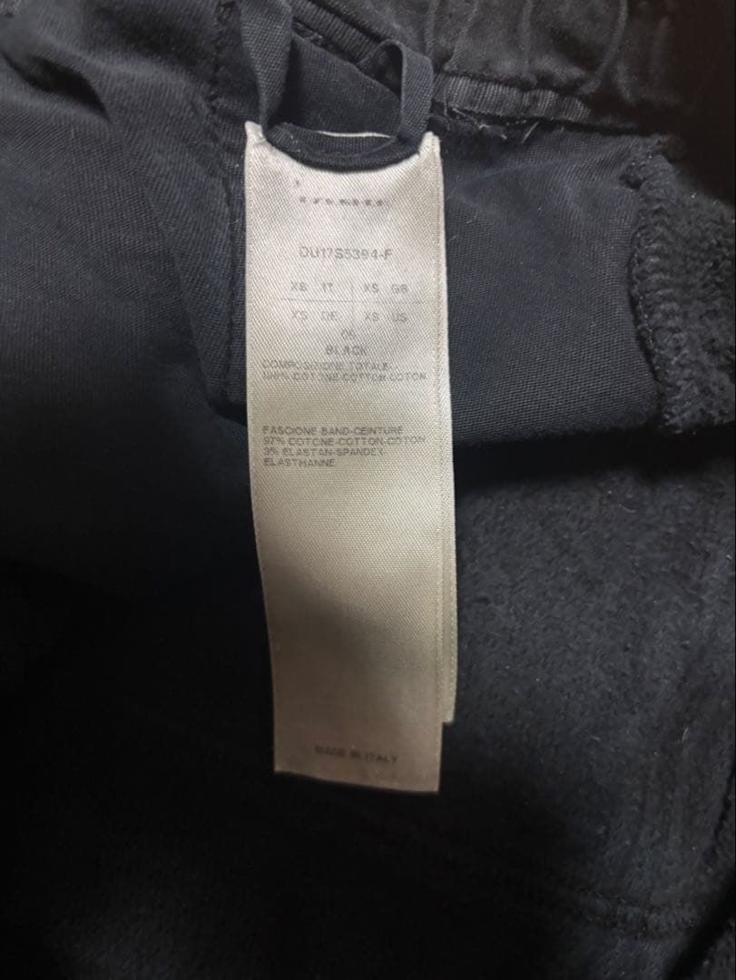 Rick Owensブラックジョガーパンツ